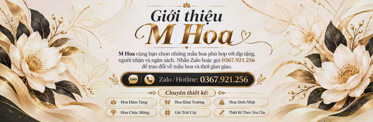 Ảnh bìa Shop hoa tươi An Giang 24.7 - Gửi lời chúc bằng sắc hoa